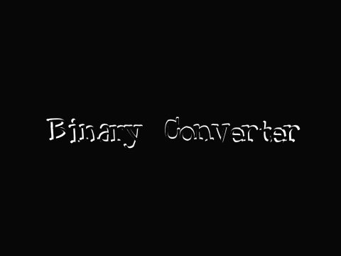 Binary Converter