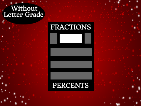 Fractions ---> Percents