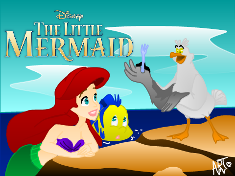 Speedpaint: The Little Mermaid remix