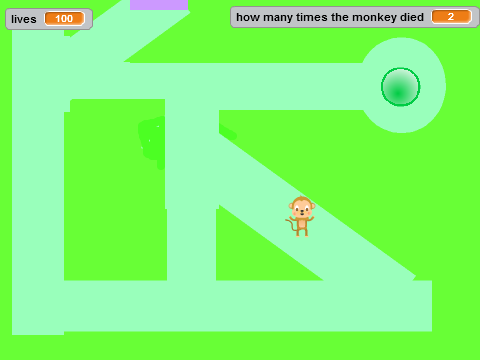 get the monkey to the crazy banana!