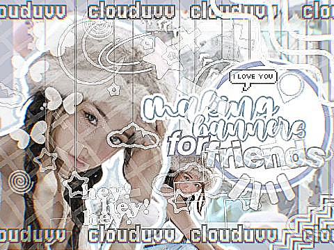 ૮ ෆ ´ ˕ ` ෆ ა ☆ making bnners for my friends ?! ₊˚✧