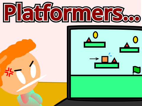 Platformers be like..... || #animations #platformers
