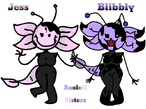 Axolotl Sisters