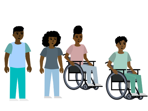 Diverse sprites