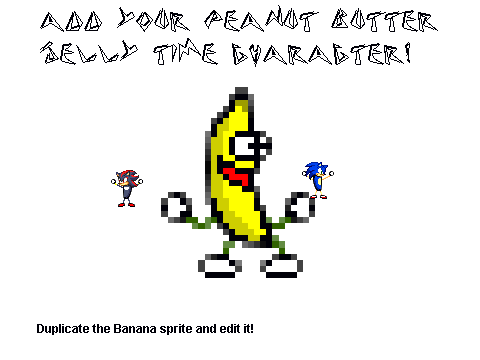 Add Your Peanut Butter Jelly Time character!