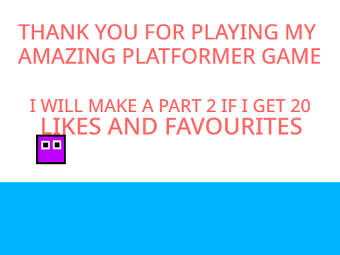 Blue Platformer Part 1