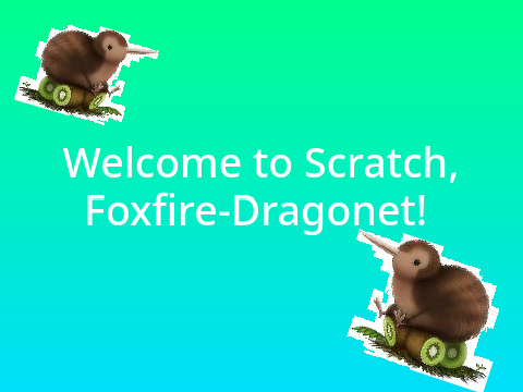 Welcome to Scratch Foxfire-Dragonet!