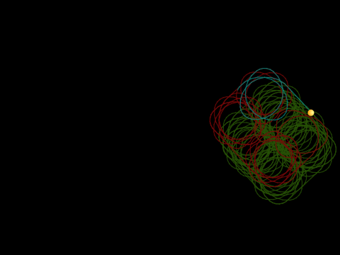 ball art with pen (wip)