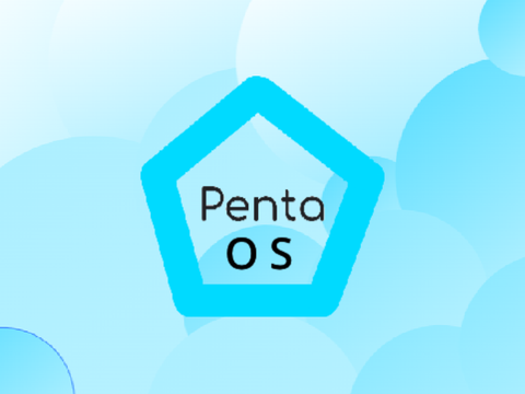 PentaBot logo design 