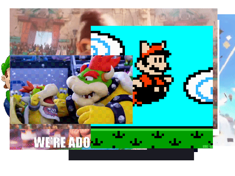 Super Mario gifs