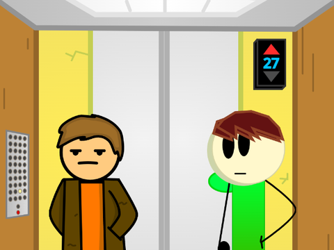 Add Yourself Waiting in the Elevator remix