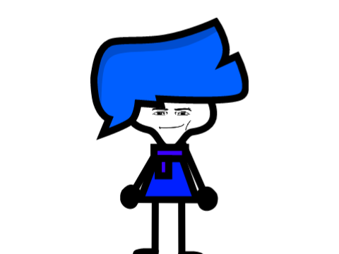 blue fan art @SonicXFNFans