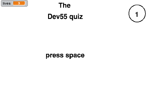 The dev55 quiz