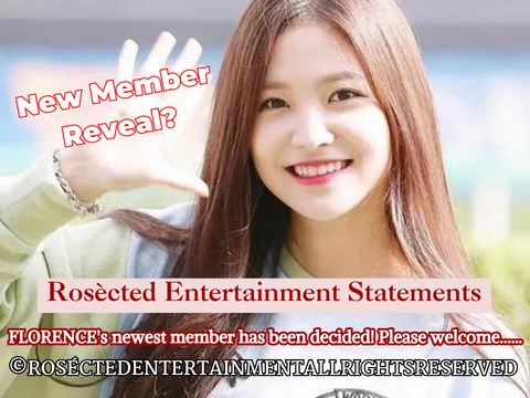 ROSÉCTED ENT. STATEMENTS #3 (FLORENCE'S NEWEST MEMBER!)