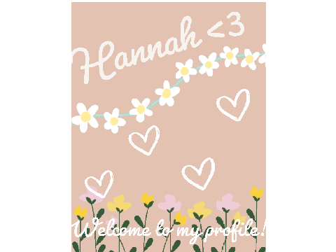 For me sis @Hannah_Starnight01 <3