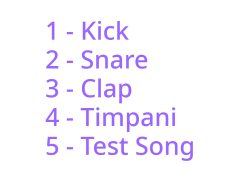 Salmon Run Percussion Samples