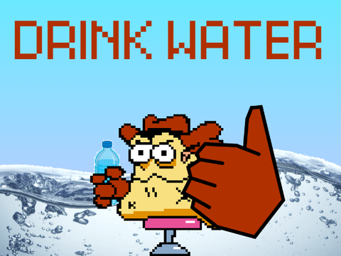 Vigi tells you to drink water #Pizza Tower  #The #Vigilante #Water #Memes #Animations