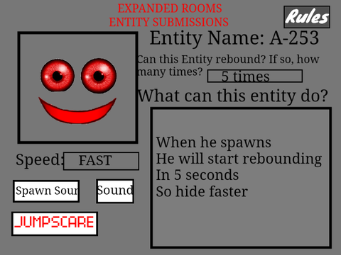 Expanded rooms submission: A-253