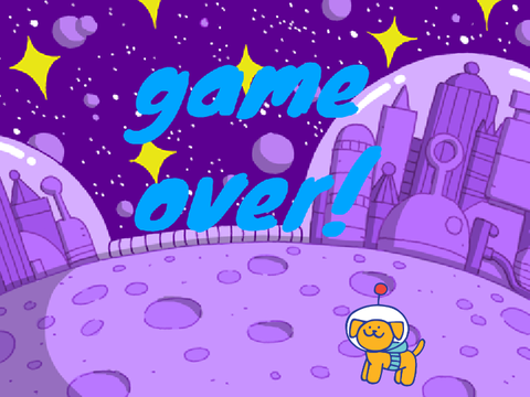 Dodge the planets!