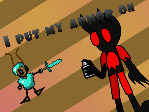I Put my Armor On! Ft. OttoTV| #Animations #All #Music #Stories