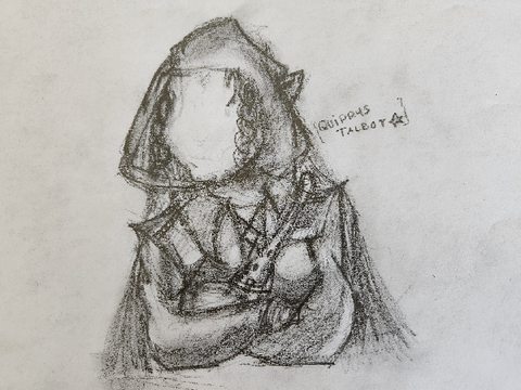 i made more traditional art welp #dnd