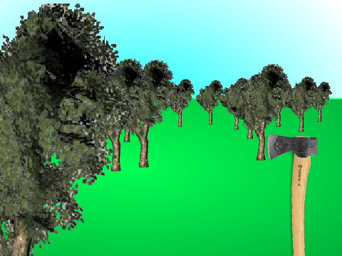 3d forest