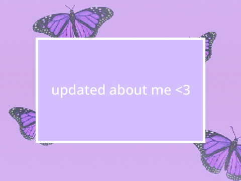 updated about me