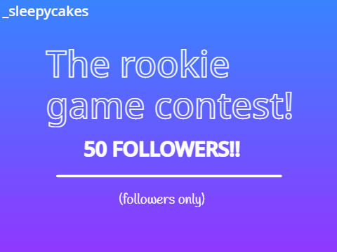 the rookie game contest