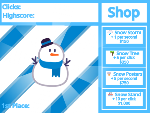 Snow Clicker V.1 #Trending #Games #Clicker