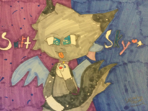 ! Fan art for @eeveelover1221!