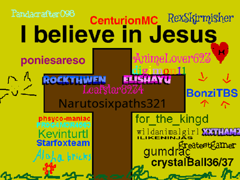 Remix this and sign your name if you believe in Jesus remix remix remix