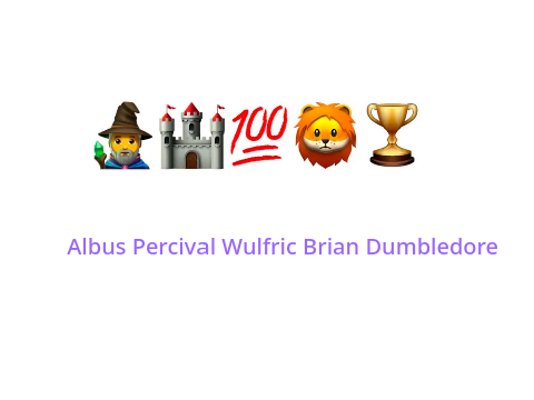Harry Potter emojis 2