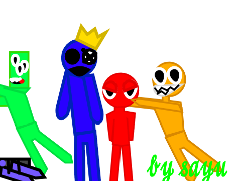 colorful people