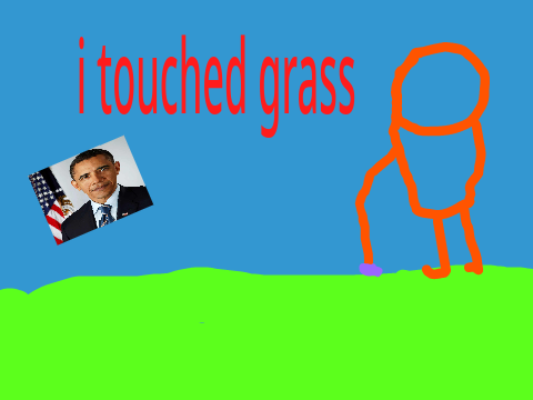 i touched grass #animations