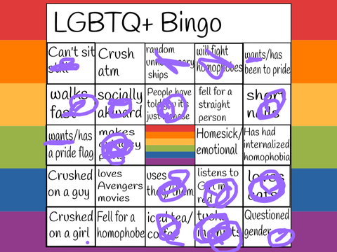 lgbt bingo B)