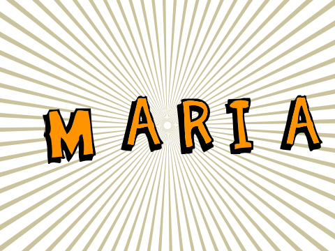 My name with efects
