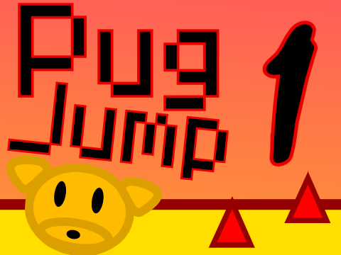 Pug Jump 1 v1.1 (Mobile Friendly)(#Games #All)(Platformer)