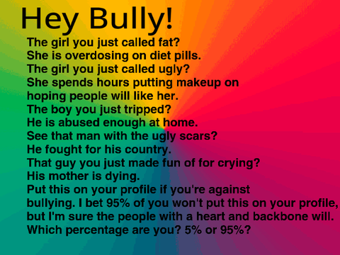 Remix this if you are against bullying! remix remix remix remix remix