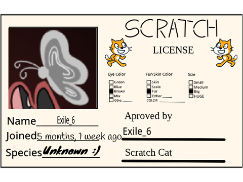 Make Your Own Scratch License remix