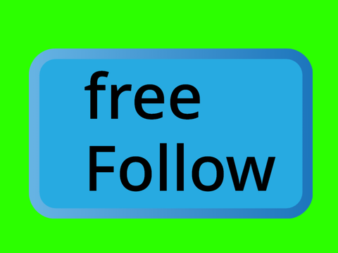 Free follow if you don't comment