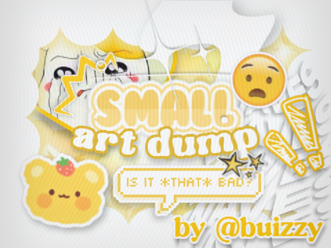 ──★ (REALLY) small art dump ◌ . . .