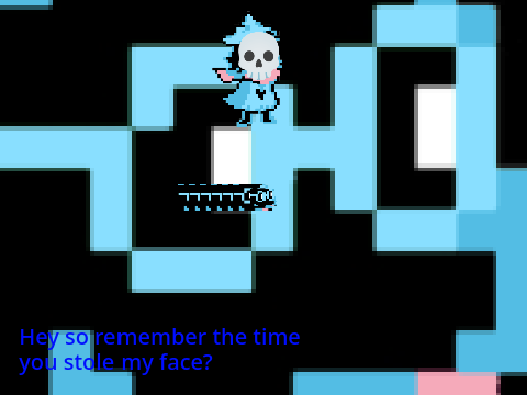 Snake but face