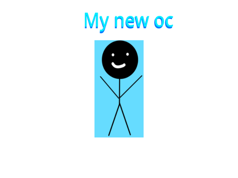 My new oc