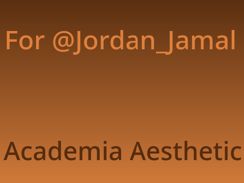 Academia Aesthetic