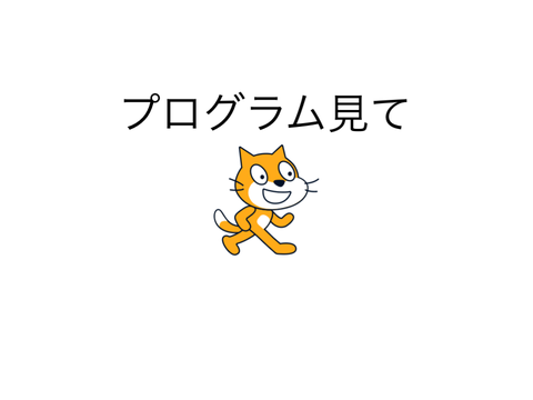 プログラム見て
