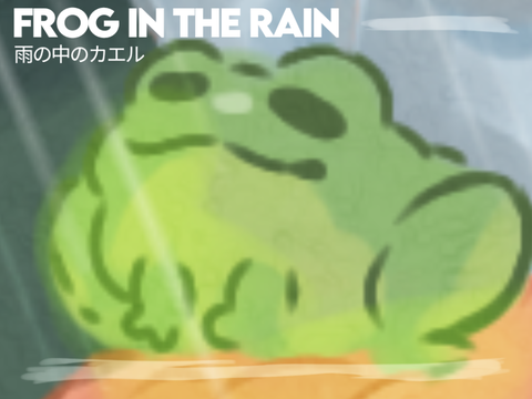 Frog in the rain || 1k DMCE