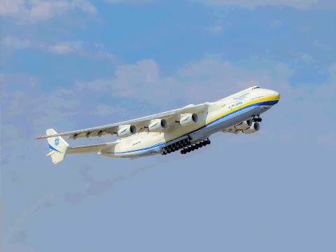 Antonov An-225 with autopilot and autoland