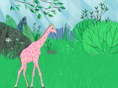 Talk to PINK GIRAFFE!