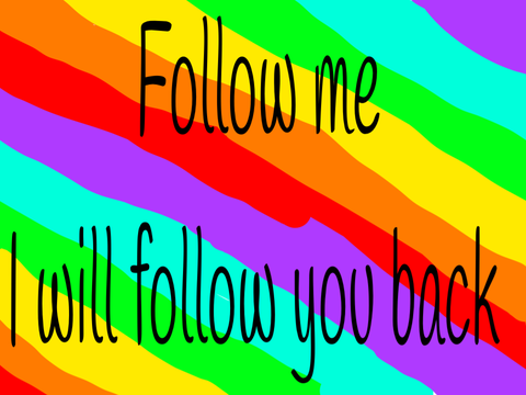 Follow me I will follow you back remix