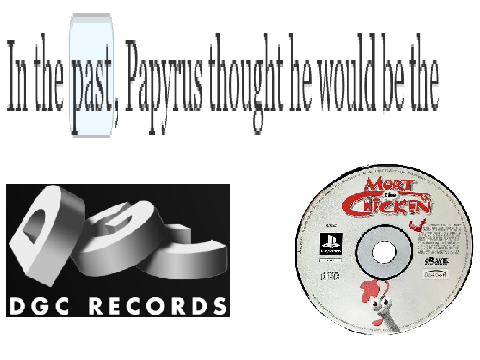 DGC Records Logo x Mort the Chicken Disc